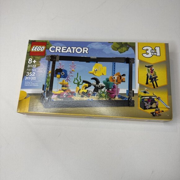 LEGO CREATOR: Fish Tank (31122) 3 In 1 Factory Sealed - Picture 1 of 2